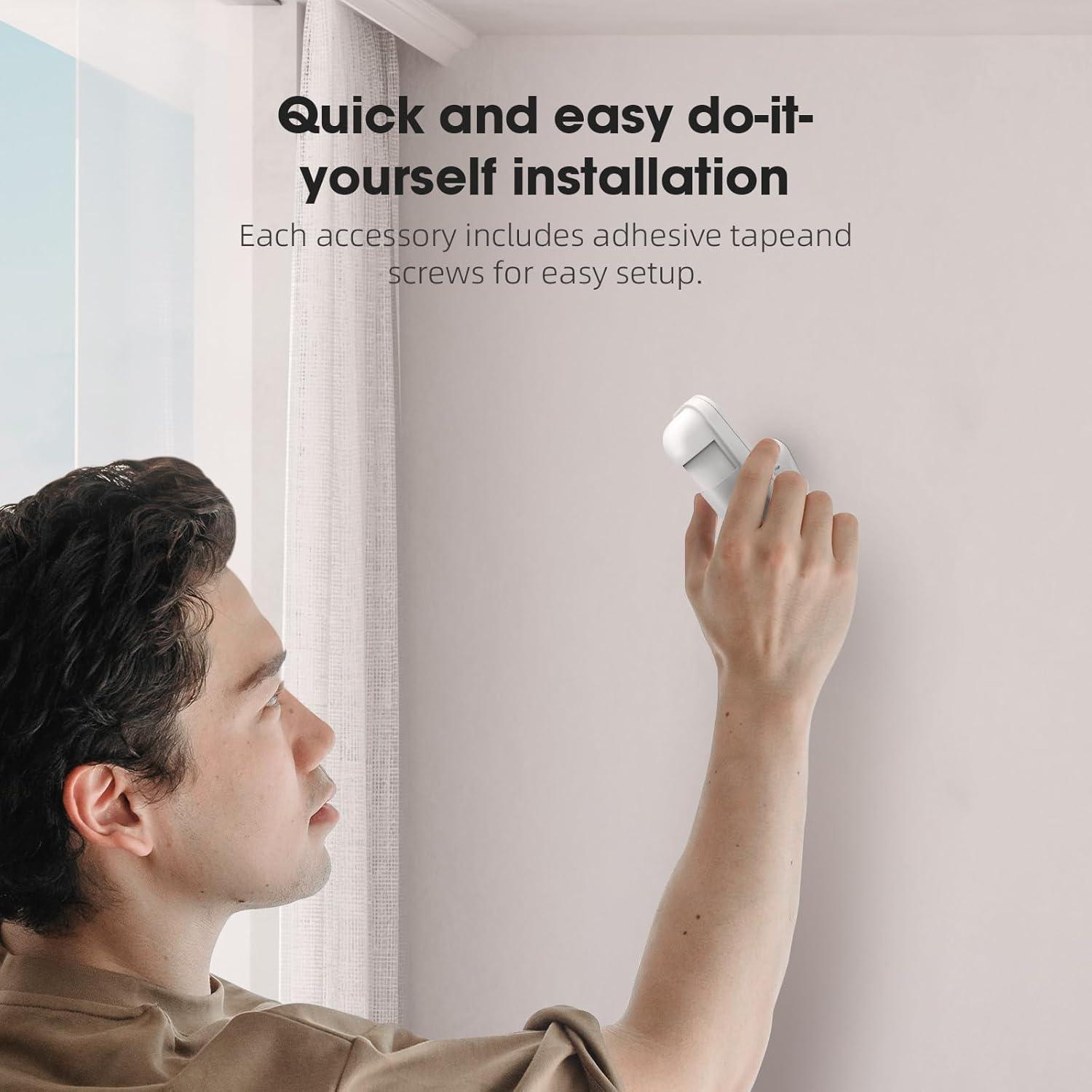 LWOHSI Home Security System,WiFi Wireless Alarm System with Door Window and Motion Sensors,Loud Siren,APP Alerts Push,Compatible with Alexa,NO Monthly Fees for Home Kids Safety (13 Piece Kits)