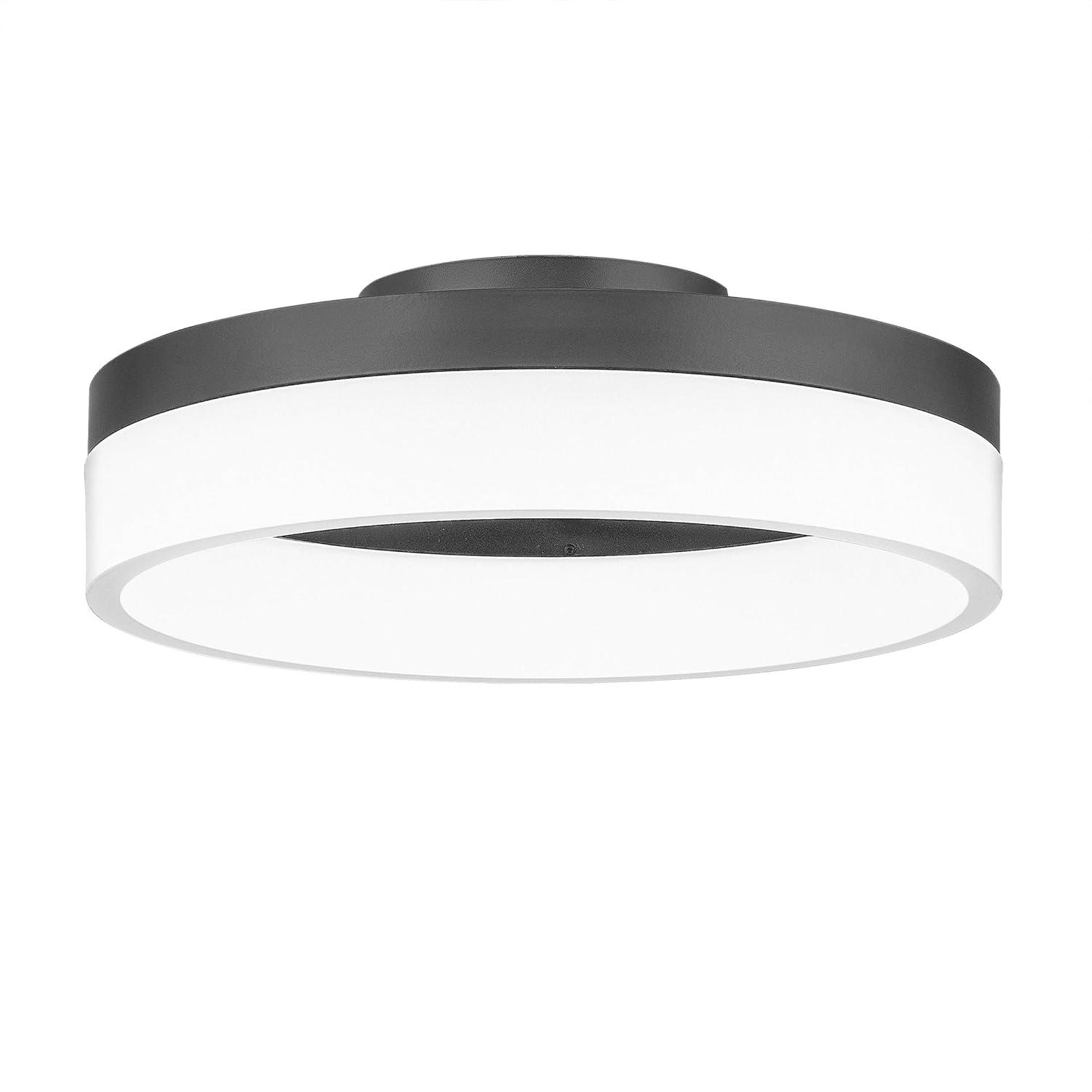 Danica Single Light Acrylic LED Flush Mount
