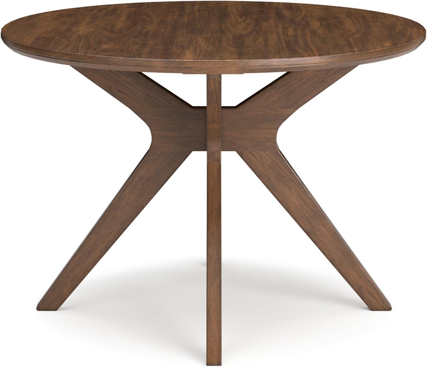 Signature Design by Ashley Contemporary Lyncott Dining Table  Brown