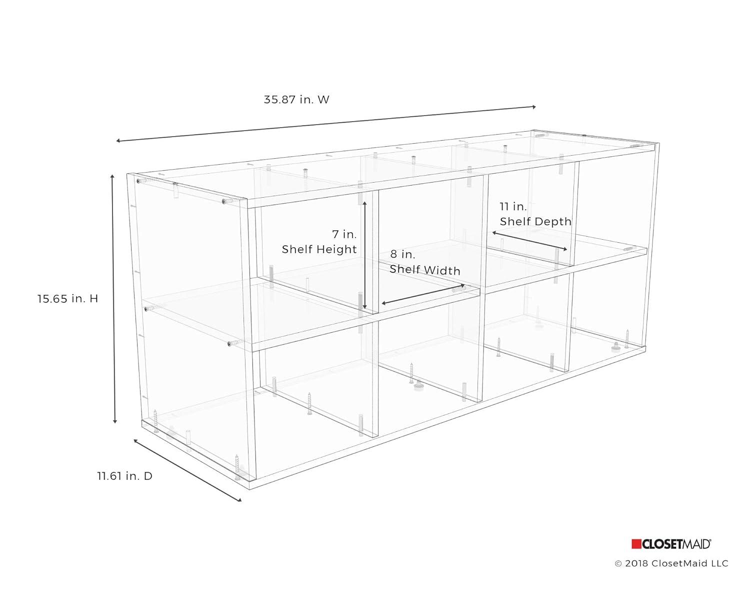 ClosetMaid 5061 Shoe Station, White
