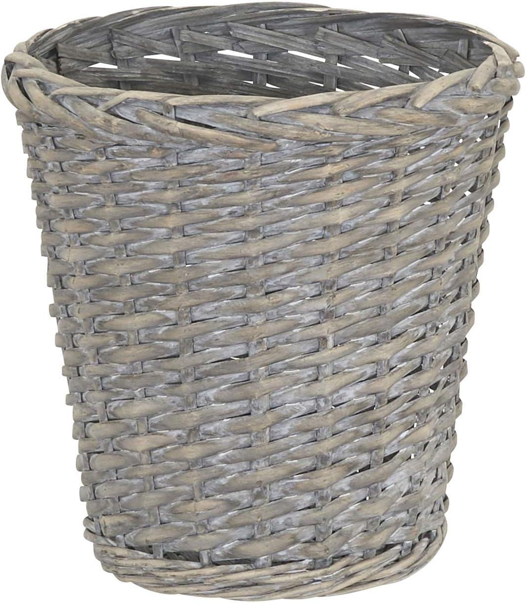 Willow Wicker Open Waste Basket