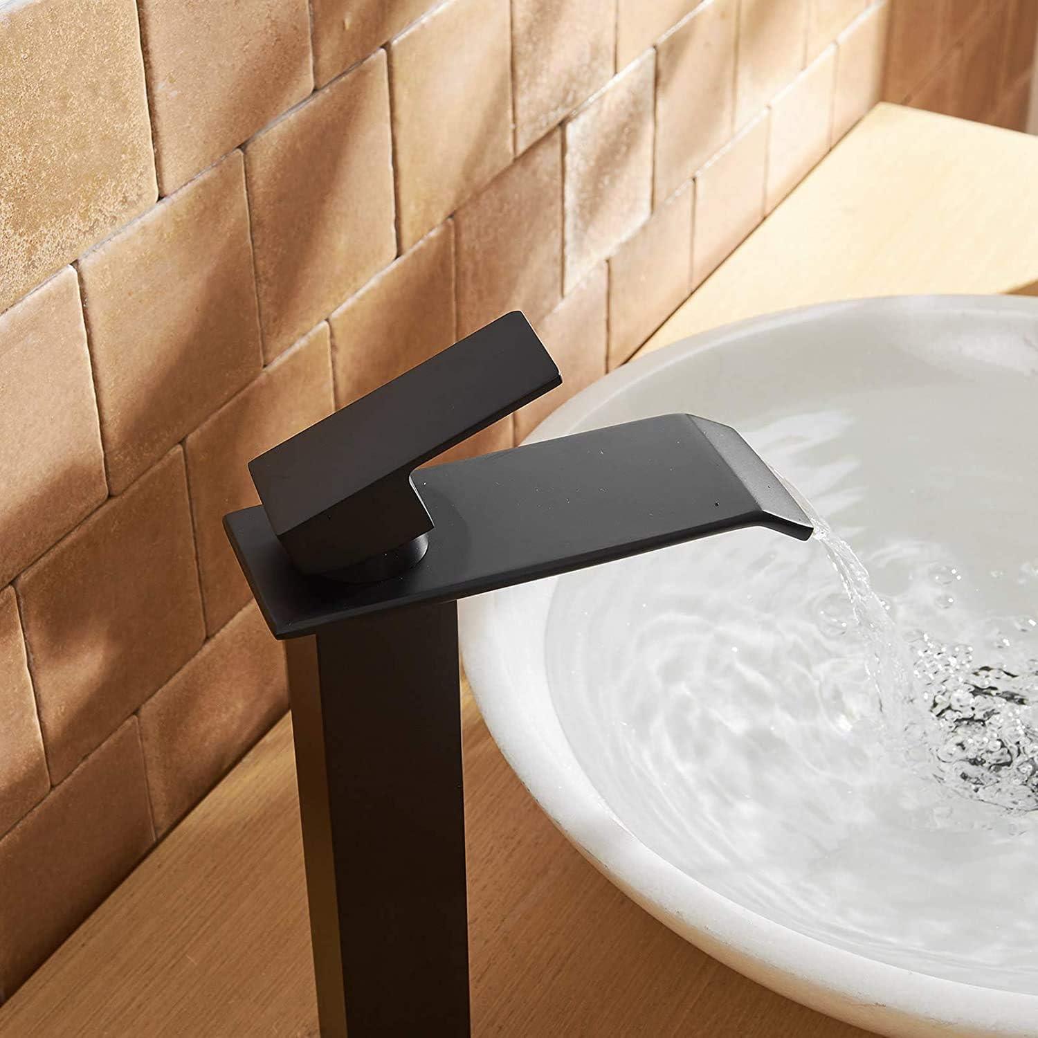 Vessel Sink Faucet Single-handle Bathroom Faucet with Drain Assembly