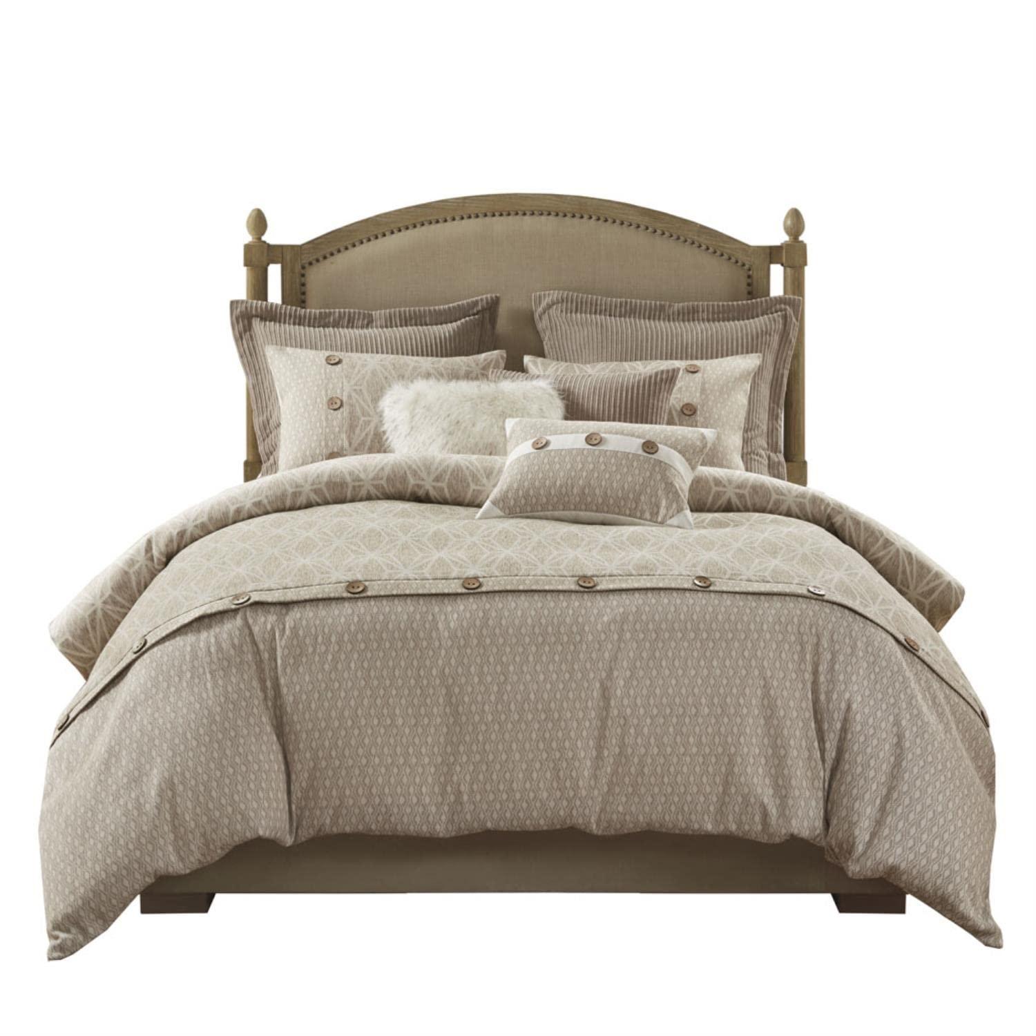 Madison Park Signature Madison Park Signature Grace Geometric Oversized Jacquard Comforter Set