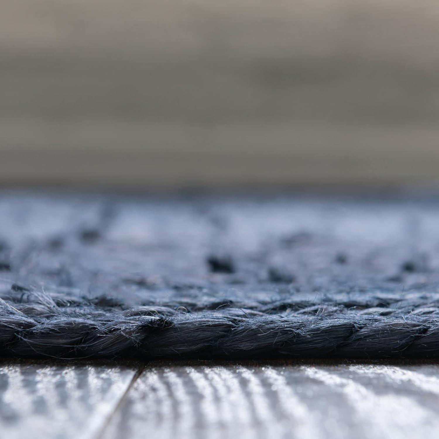 Unique Loom 10' 0 x 14' 1 Dhaka Braided Jute Rectangle Area Rug
