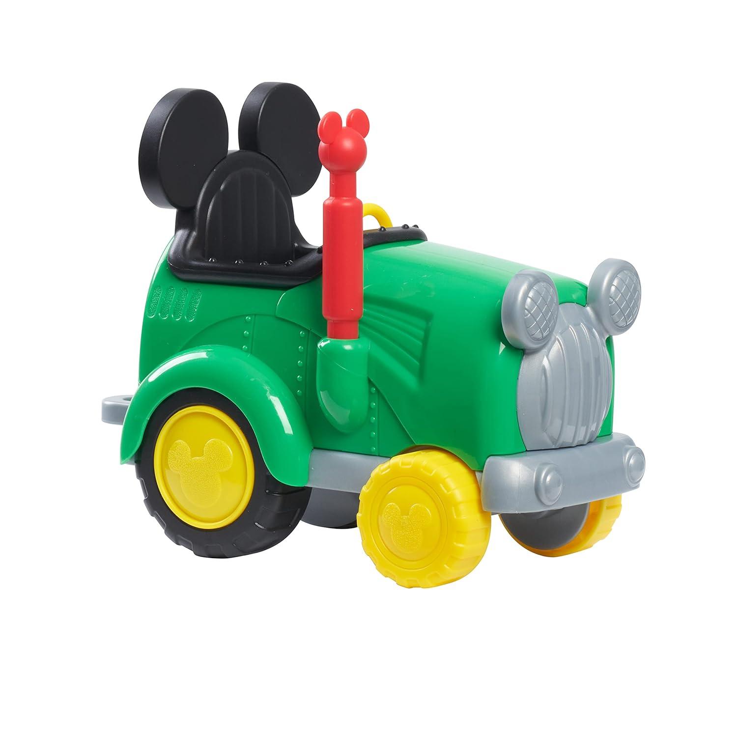 JP Mickey & Minnie Mickey Mouse Barnyard Fun Tractor, Multi Colour
