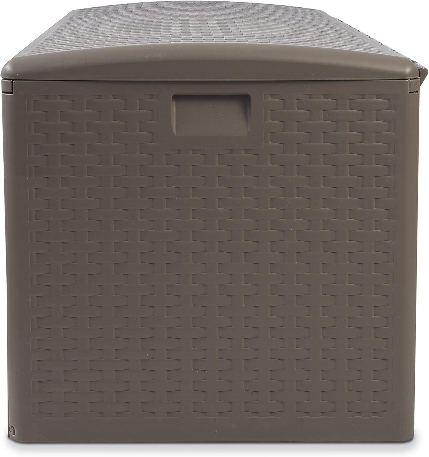 Plastic Development Group Plastic Development Group 48'' W 99 Gallons Water Resistant Resin Deck Box in Gray