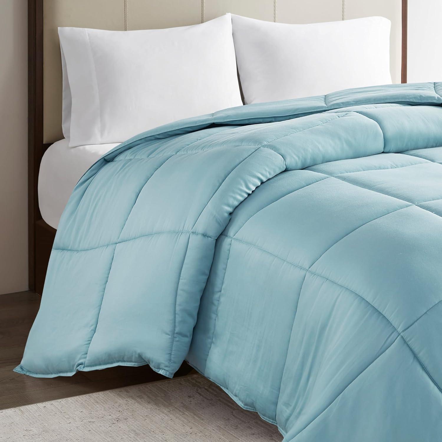 300 Thread Count Cotton Percale Luxury Down Alternative Comforter