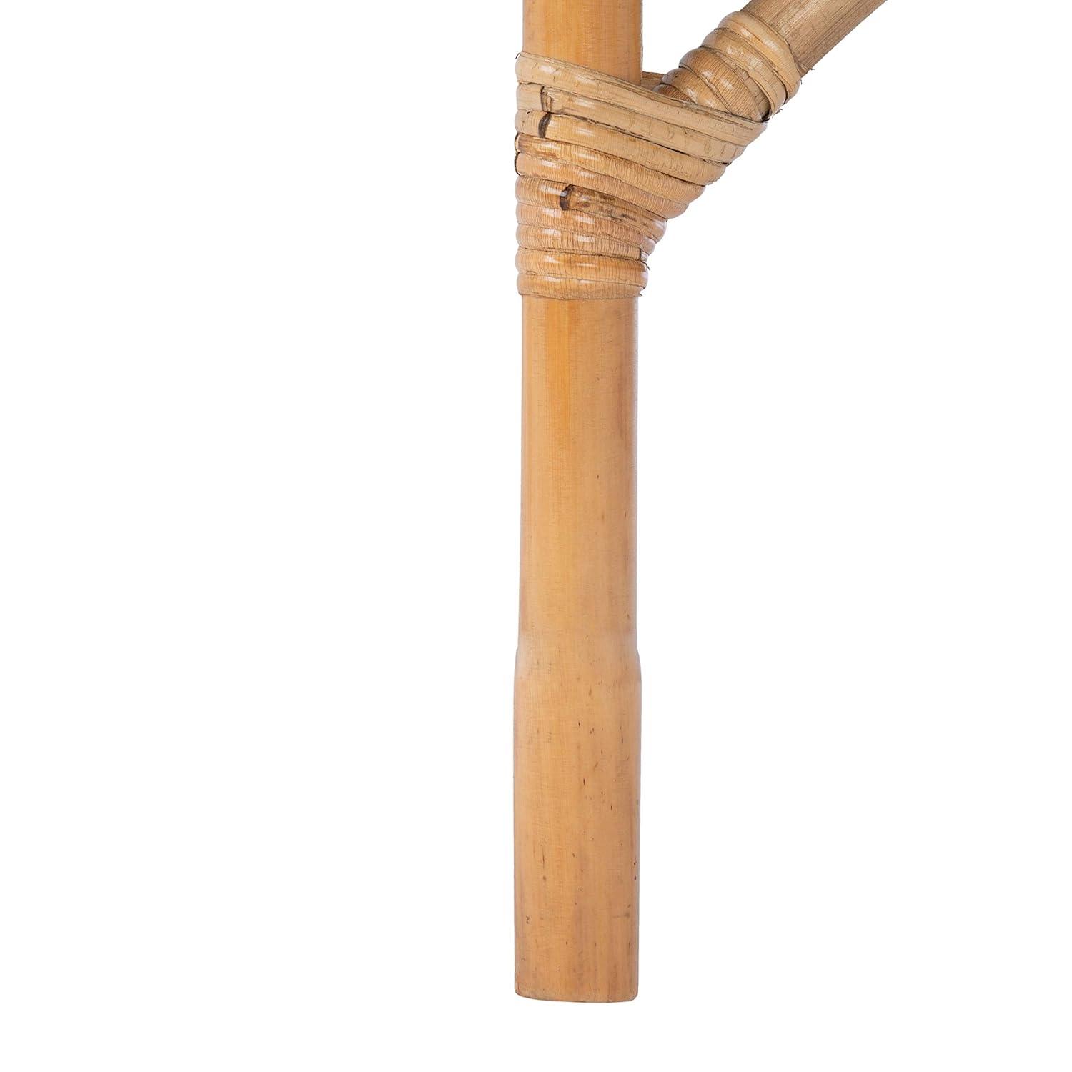 Nancy Rattan Accent Chair W/ Cushion - ACH6518 - White/Natural - Safavieh