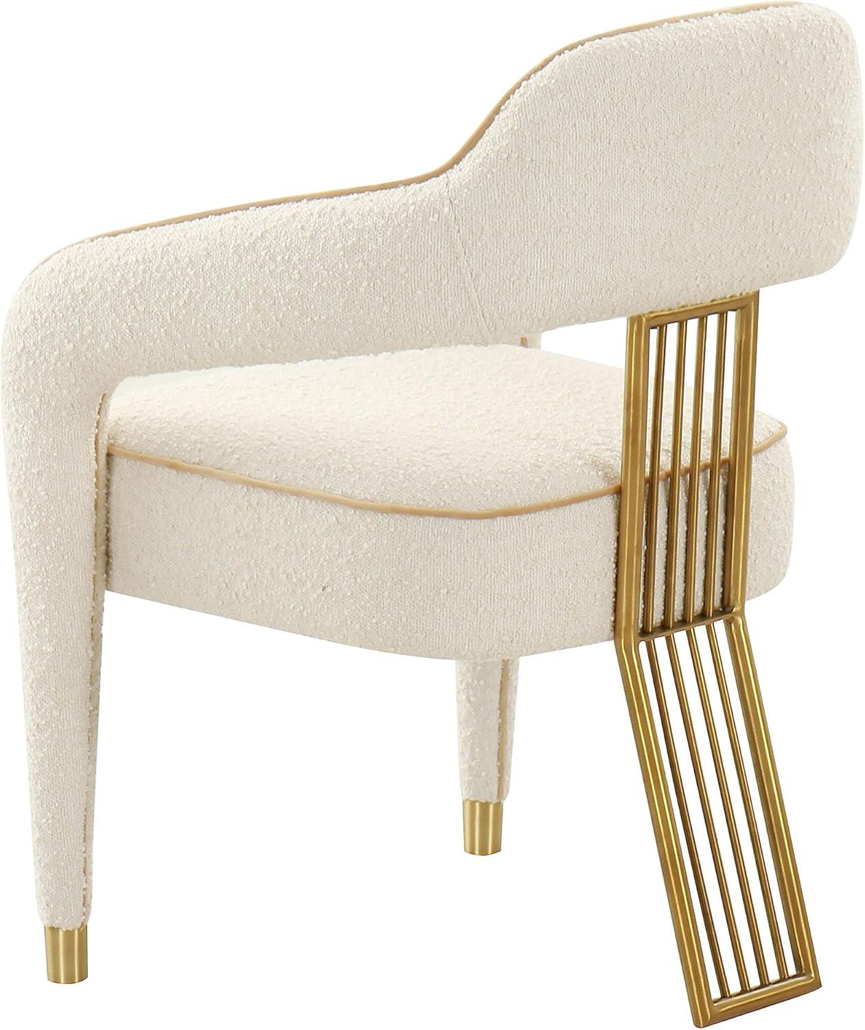 TOV Furniture lis Boucle Dining Chair