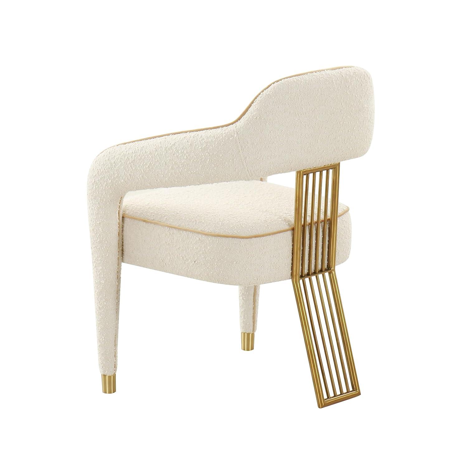 TOV Furniture lis Boucle Dining Chair