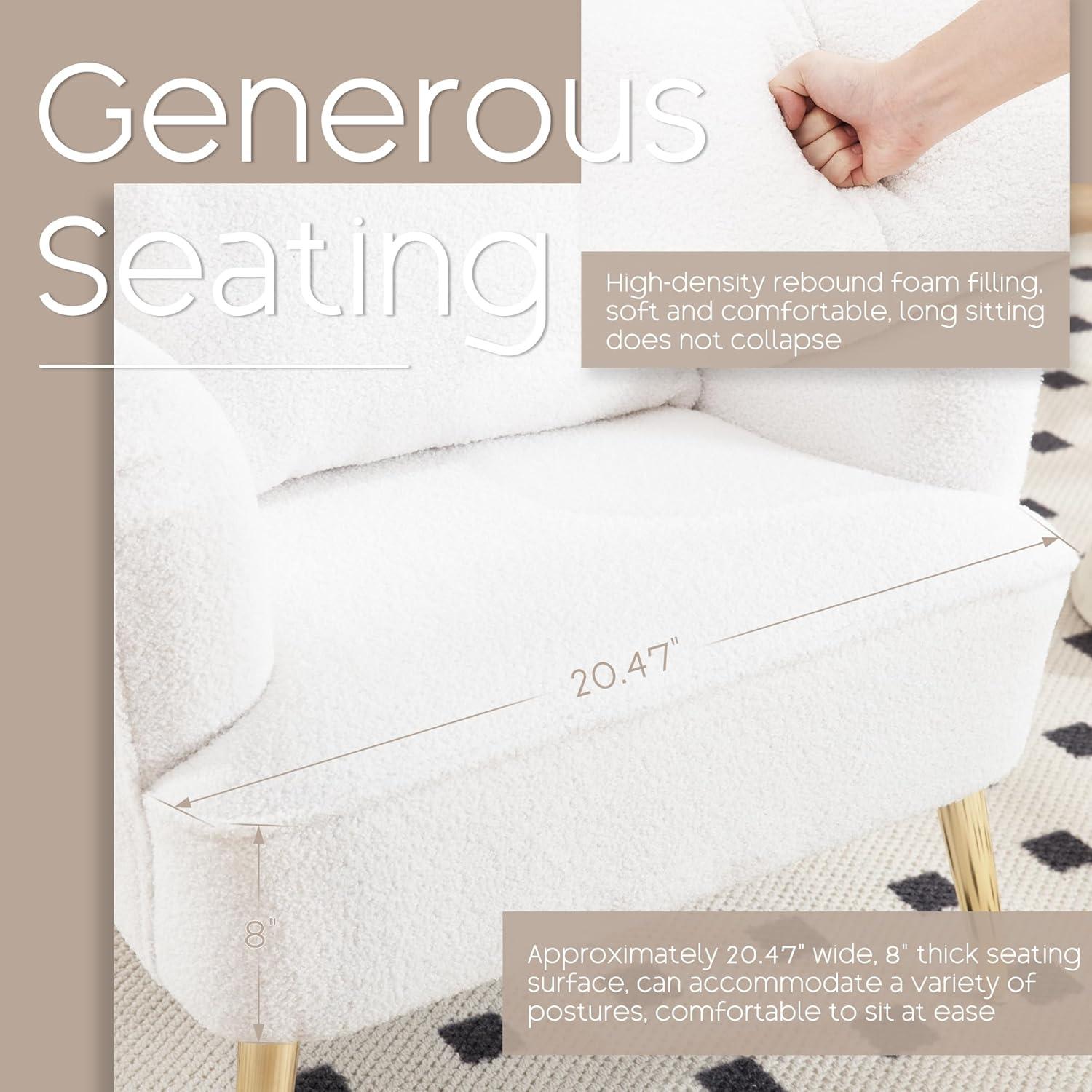 Mercer41 Upholstered Accent Chair With Pillow For Living Room(set of 2) (Set of 2)