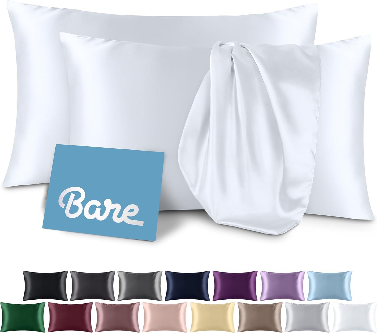 Soft Poly Satin Pillowcase Set