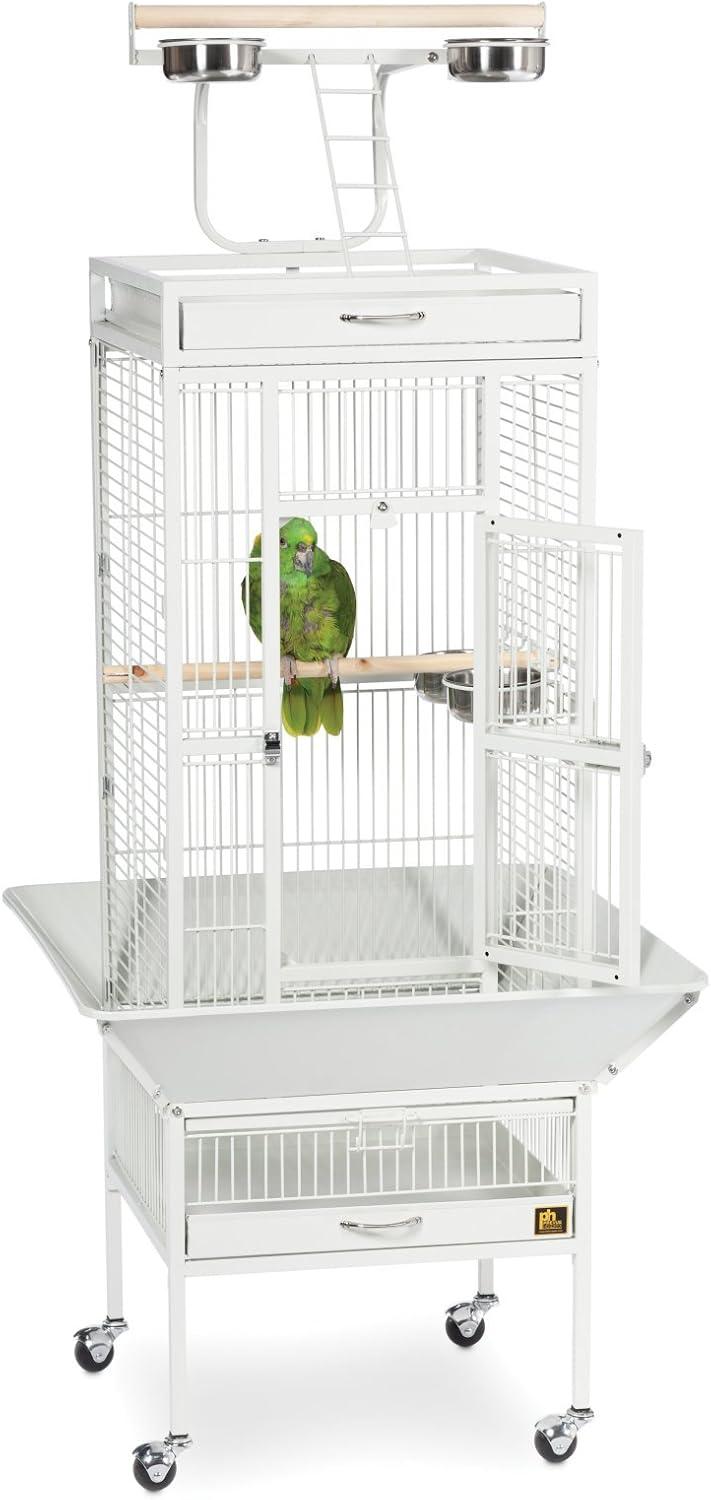 Prevue Pet Products Wrought Iron Select Bird Cage Black Hammerstone 3151BLK