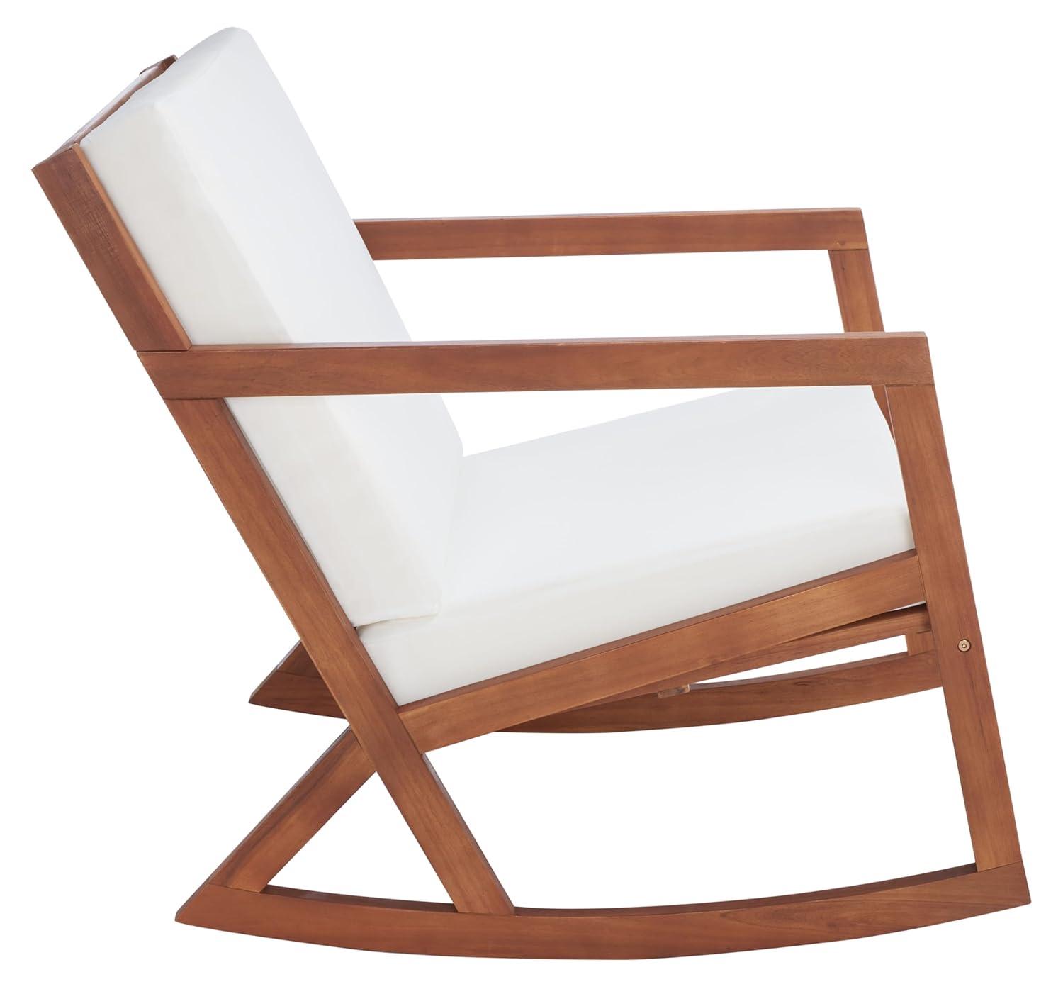 Vernon Rocking Chair Indoor/Outdoor - PAT7013 - Natural/Beige - Safavieh