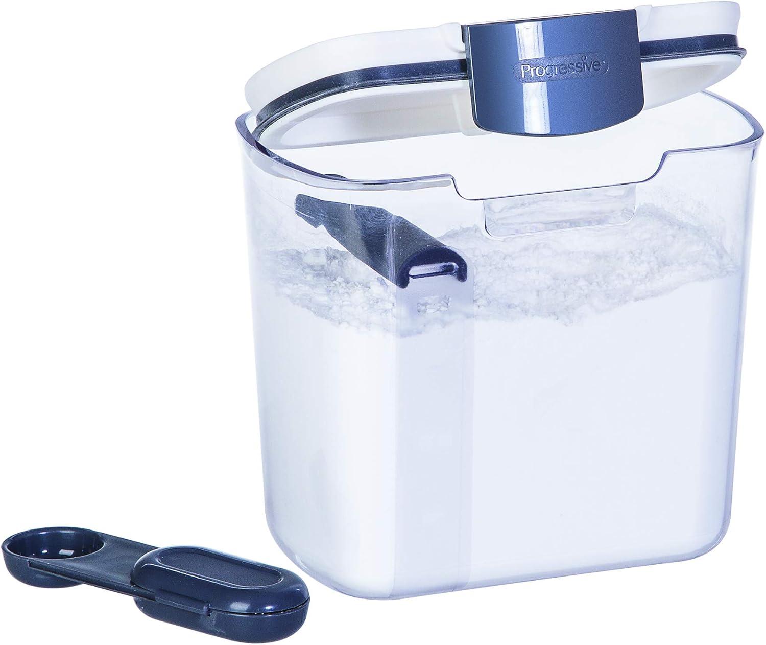 Prepworks 1.4qt Powdered Sugar ProKeeper: Airtight BPA-Free Powder Storage Container, Dishwasher-Safe, Includes Shaker