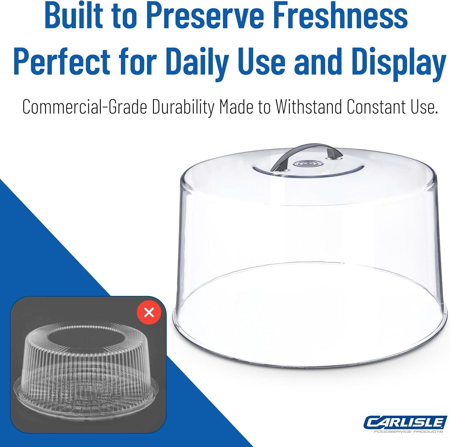 Carlisle Food Service Products Carlisle Food Service Products 11.62'' Plastic Cover (Set of 6)