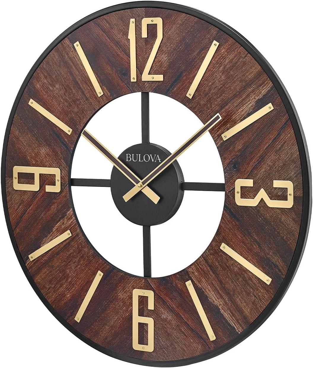Bulova Wood Wall Clock