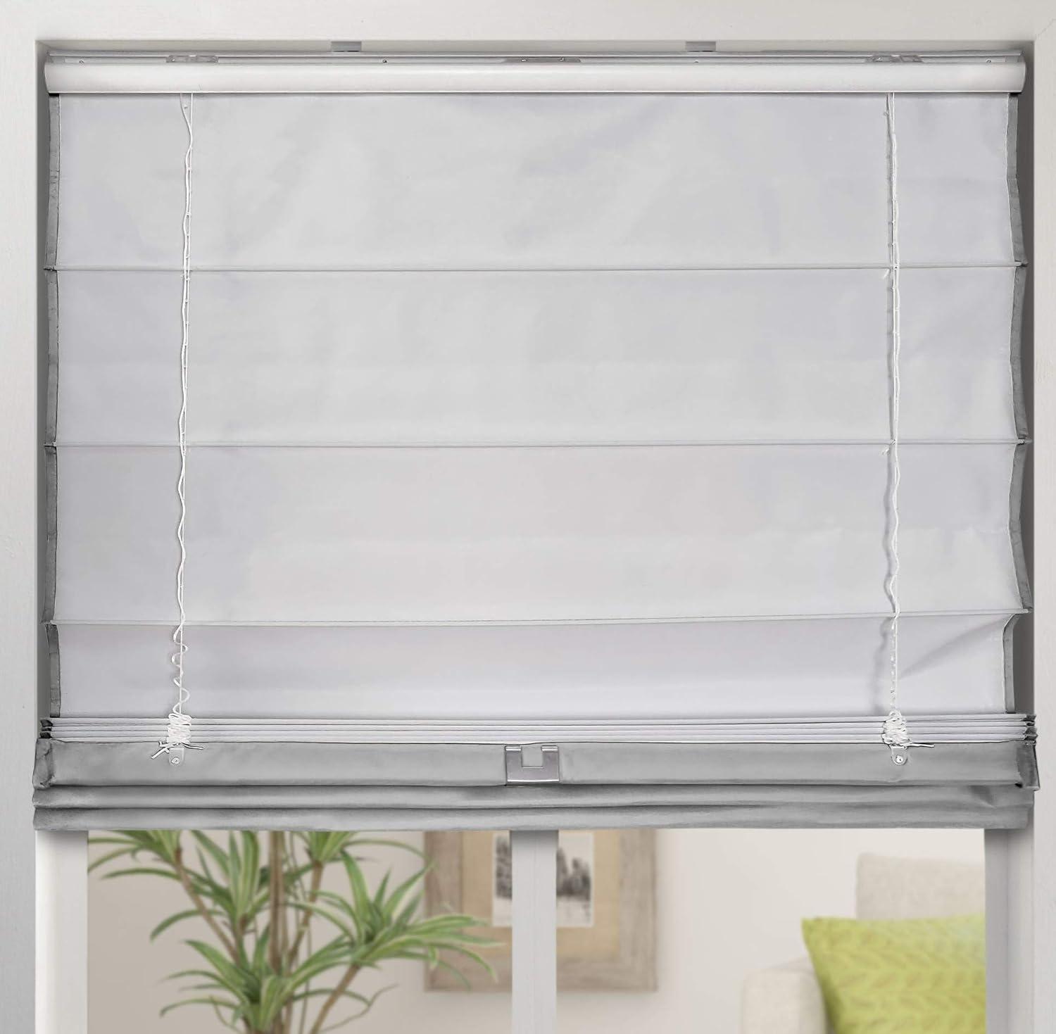 Arlo Blinds Semi Sheer Roman Shade