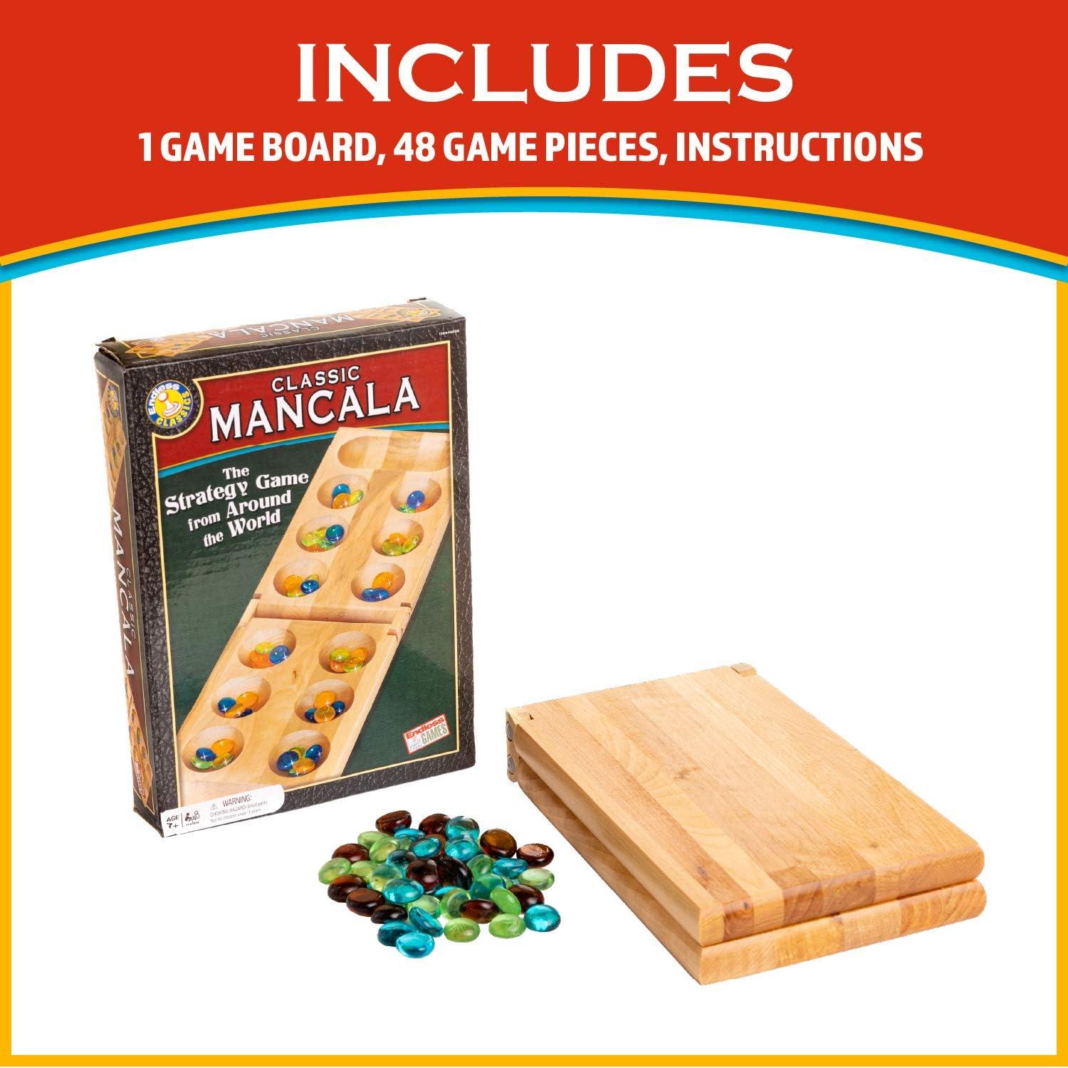 Classics Mancala Board Game, by Endless Games