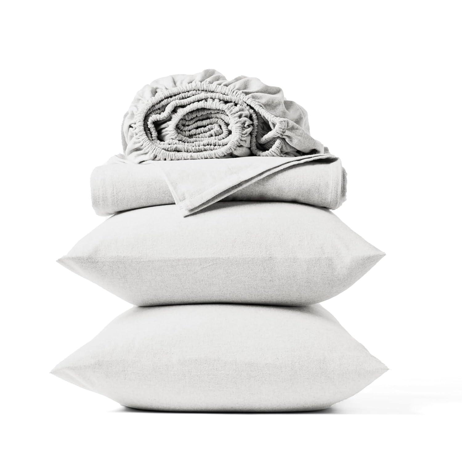 Organic Crinkled Percale Sheet Set