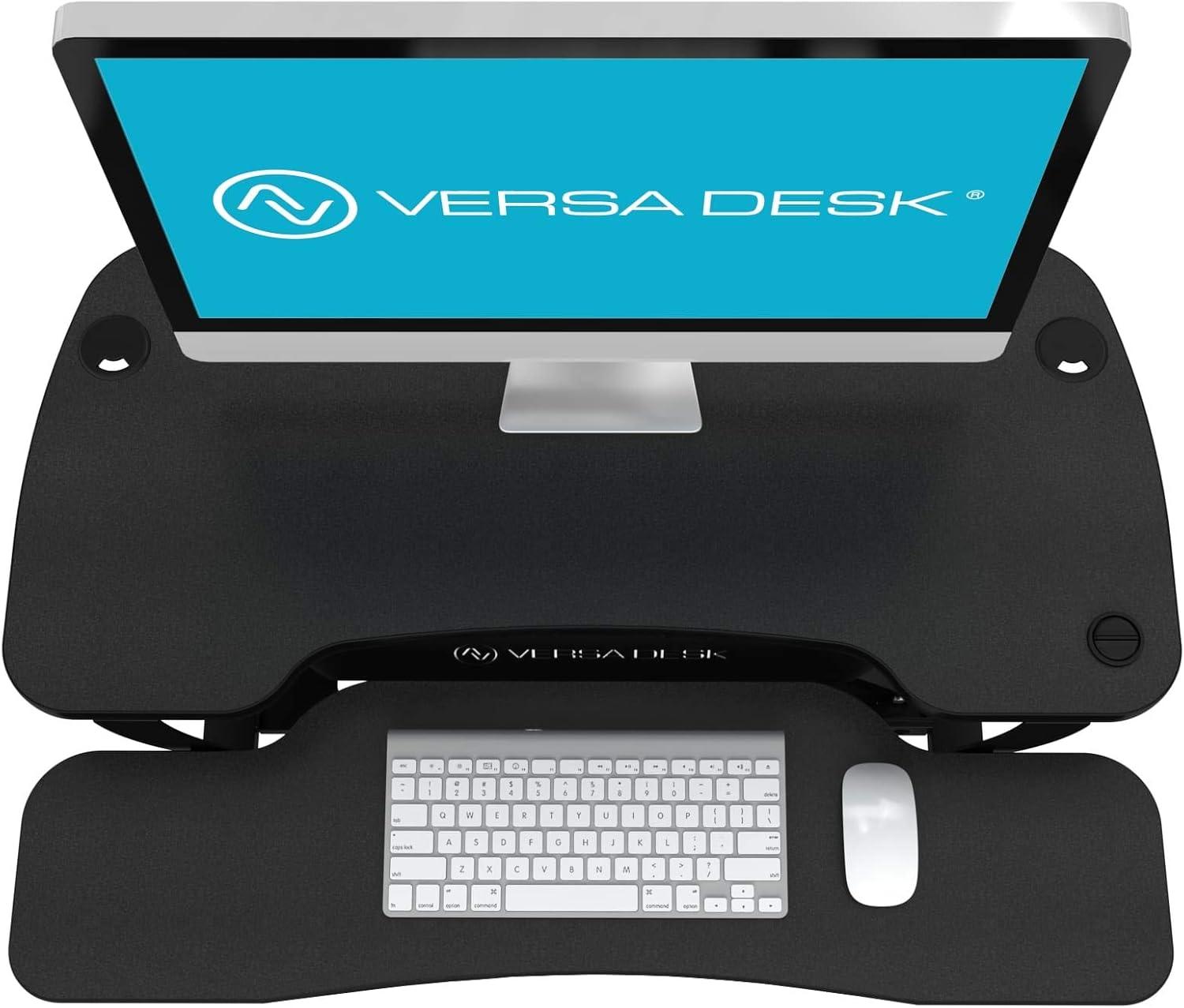 VERSADESK VersaDesk PowerPro Electric Height Adjustable Desk Converter w/ USB Charging Port