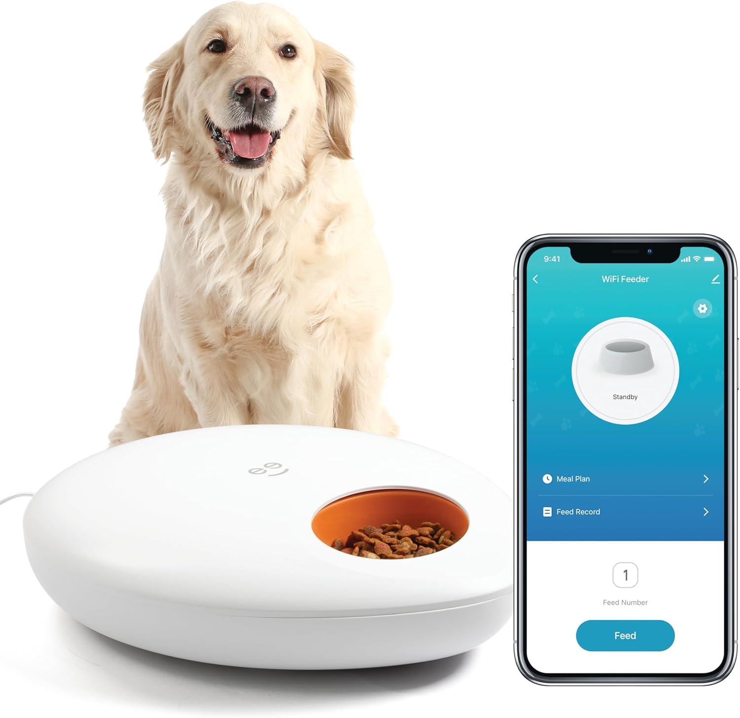 Geeni PetConnect Smart Pet Feeder for Wet and Dry Food