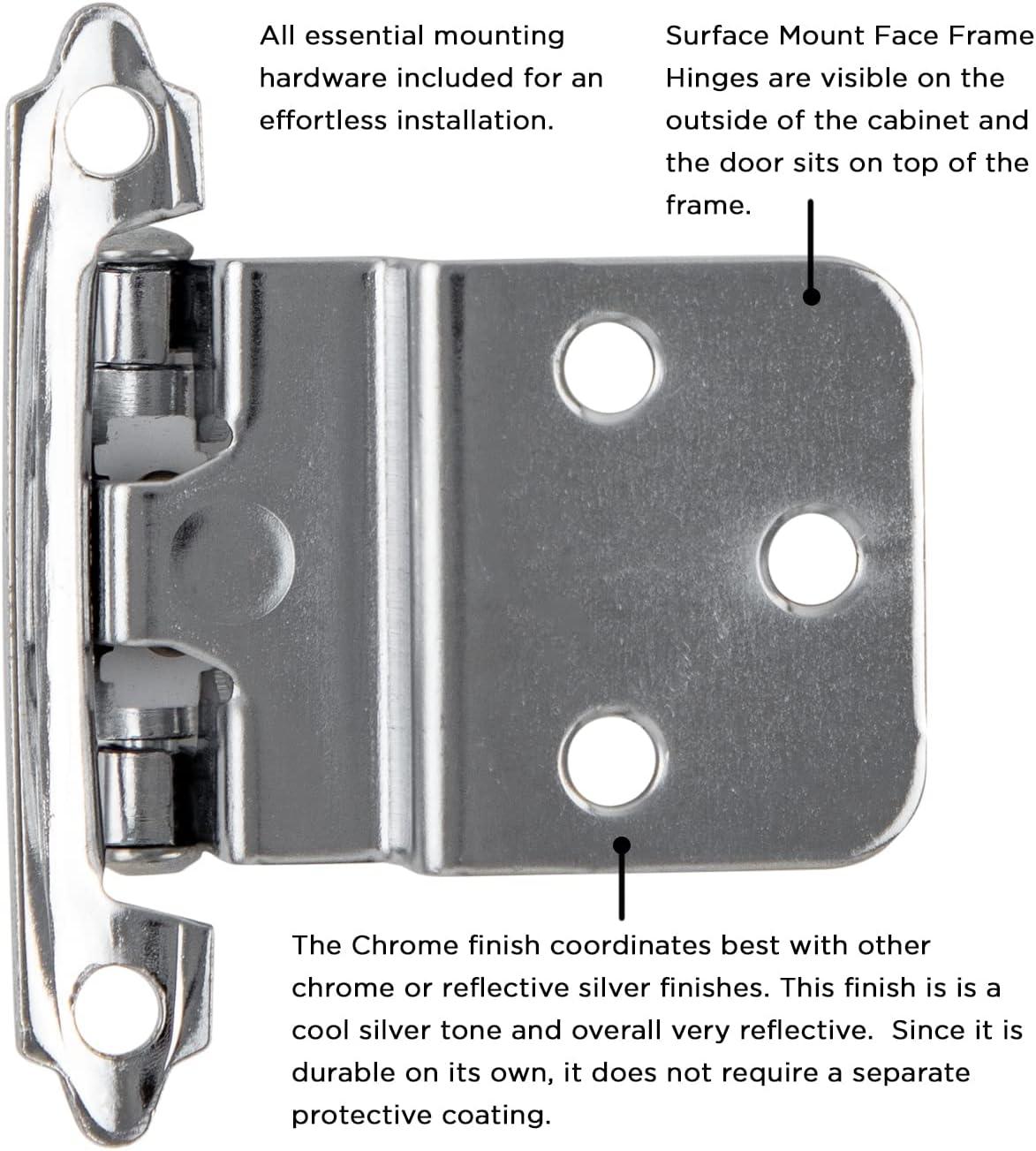 Self-Closing Pair Overlay Hinge