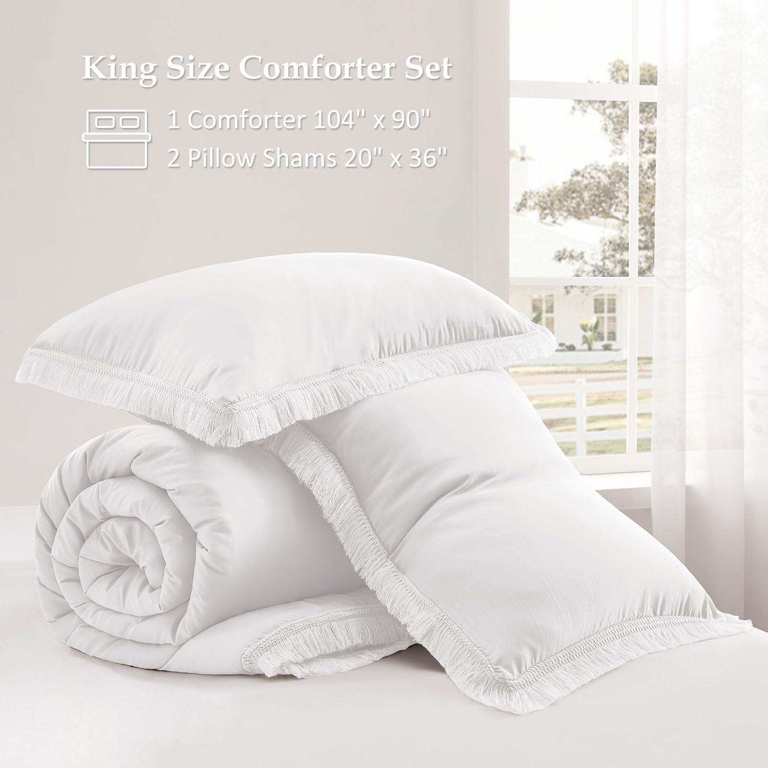 Chezmoi Collection Cotton Twill Comforter Set