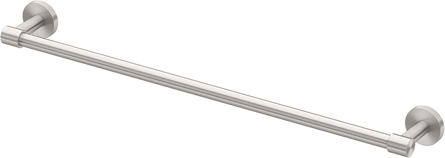 Satin Nickel 26" Wall Mounted Towel Bar