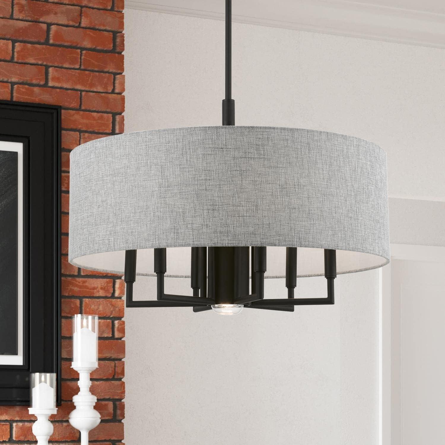 Livex Lighting Dakota 7 - Light Pendant in  Black