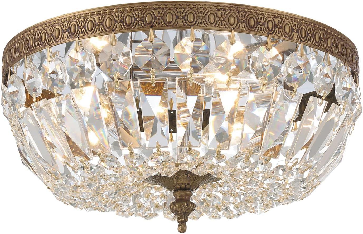 Crystorama Lighting - Three Light Ceiling Mount - Ceiling Mount - Three Light