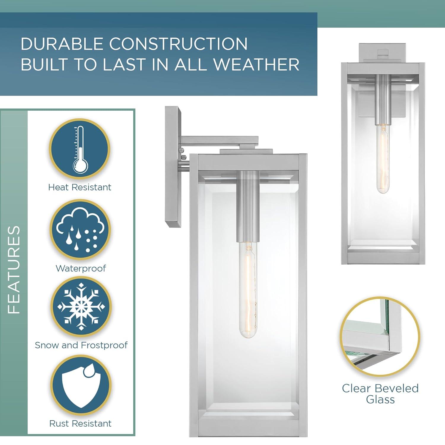 Quoizel Lighting Westover 1 - Light Sconce in  Stainless Steel
