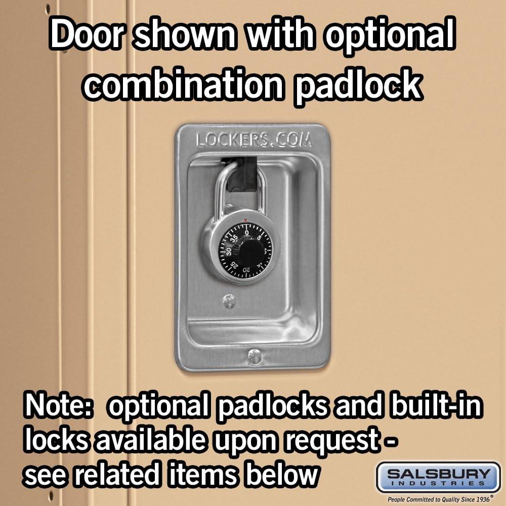 Salsbury Industries Metal 2 - Tier 36'' with Padlock