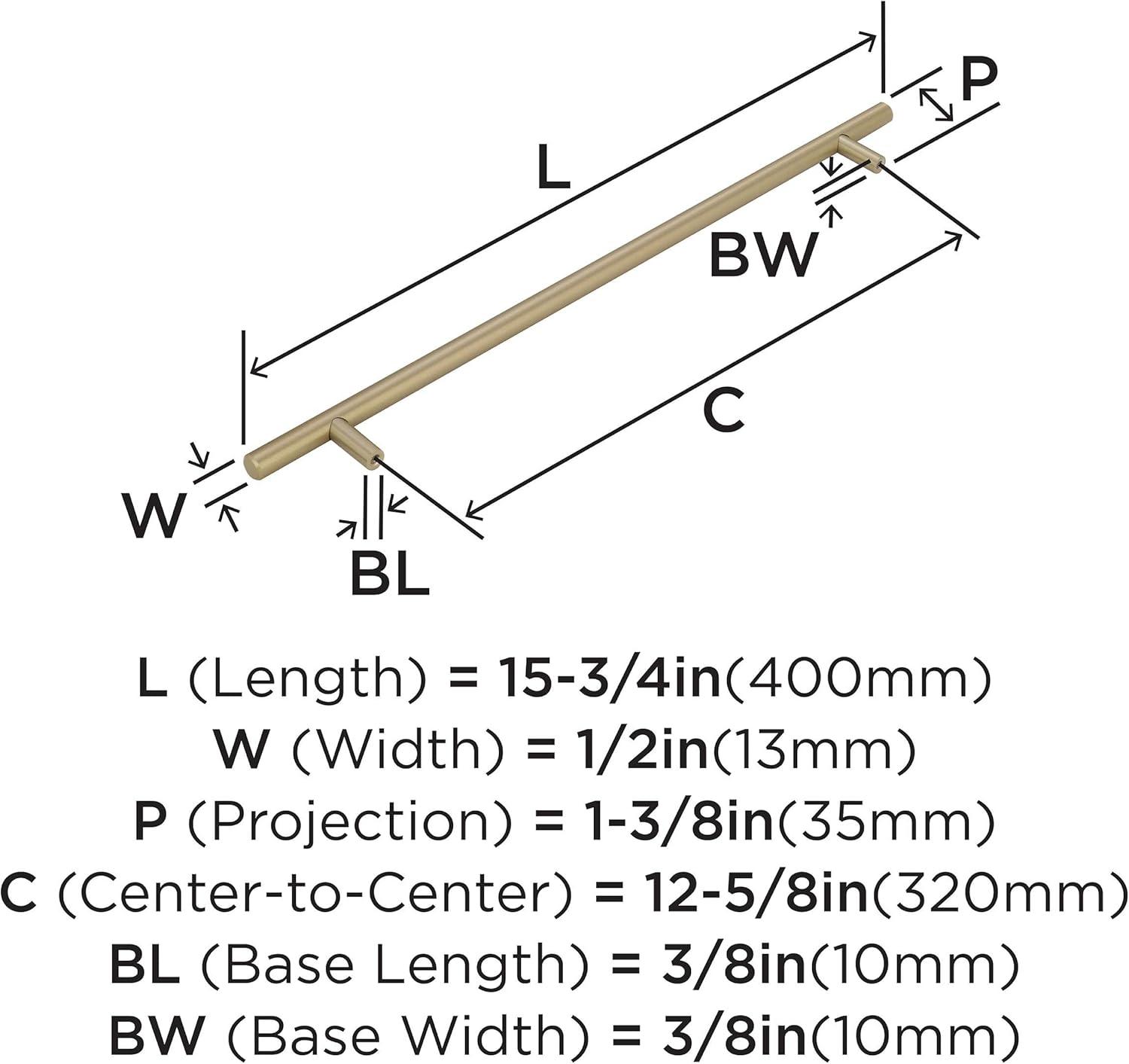 Bar Pulls 12 5/8" Center to Center Bar Pull