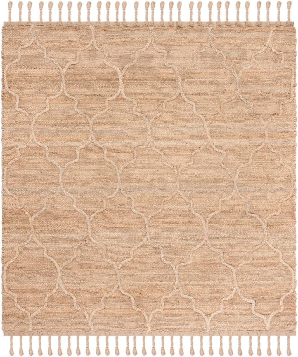 Natural Fiber NF106 Hand Woven Area Rug - Natural - 8'x8' - Safavieh..