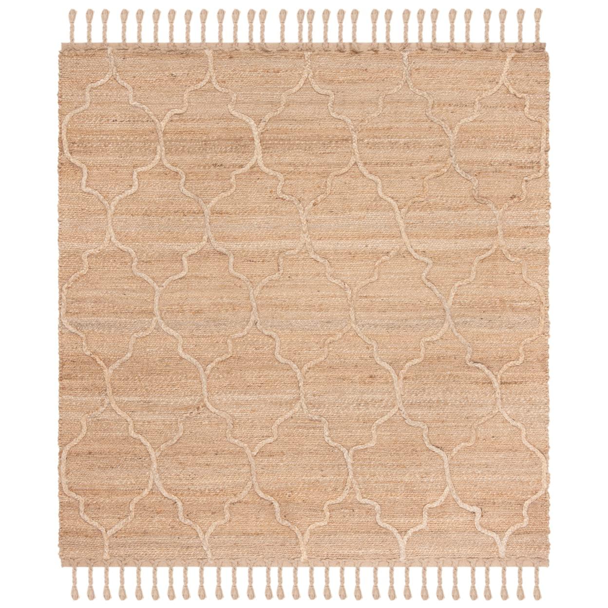 Natural Fiber NF106 Hand Woven Area Rug - Natural - 8'x8' - Safavieh..