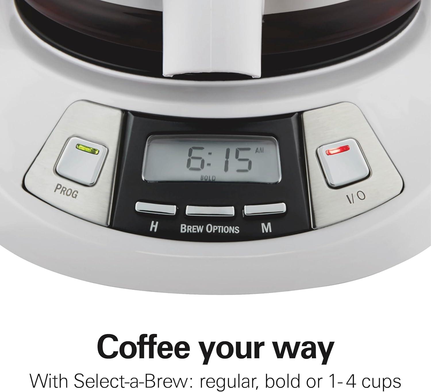 Hamilton Beach® Programmable Coffee Maker 12 Cup Capacity