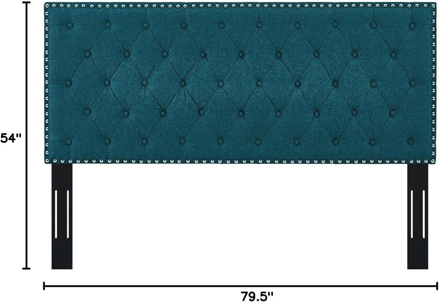 Modway Copper Grove Avdiivka Tufted Linen Headboard
