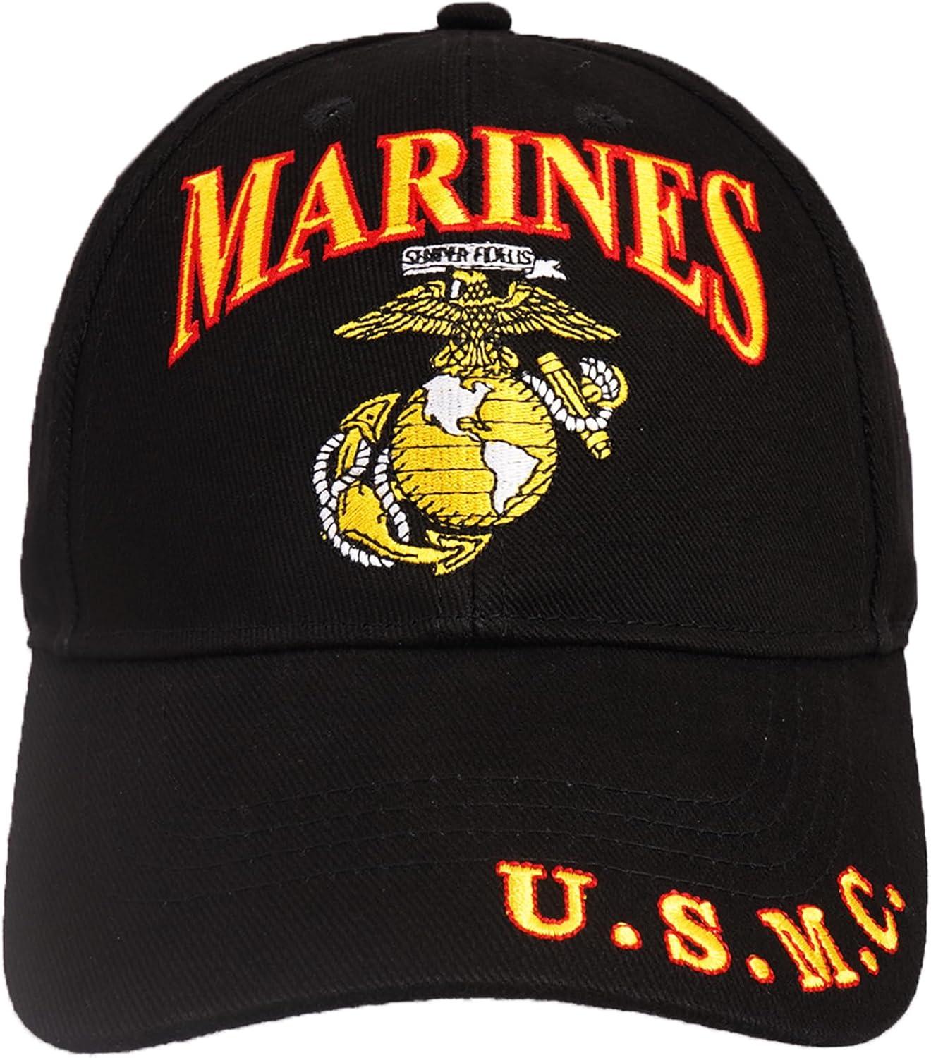 United States Marine Corps Cap | Perfect for Everyday, Comfortable | Baseball Cap for Men Women Official Licensed