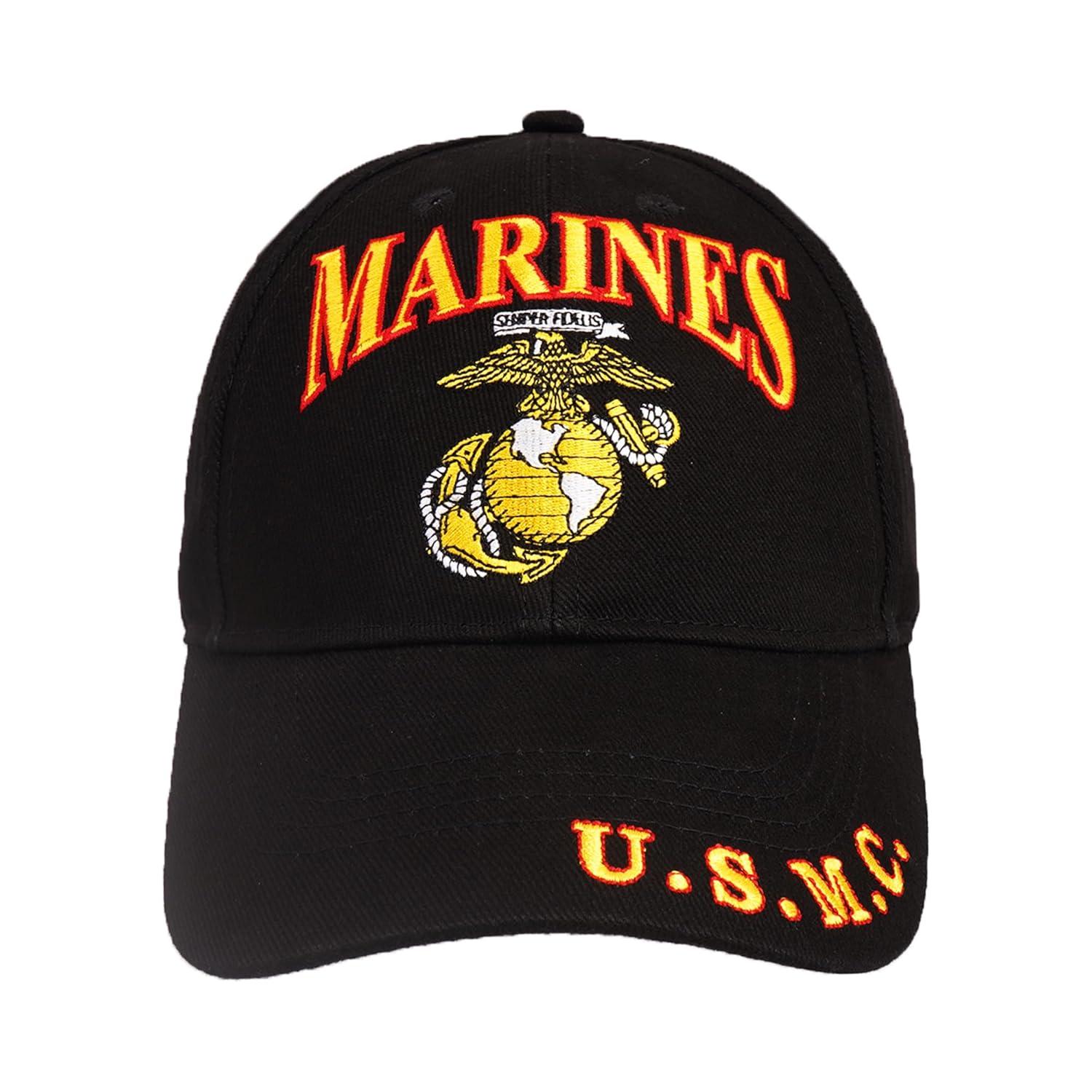 United States Marine Corps Cap | Perfect for Everyday, Comfortable | Baseball Cap for Men Women Official Licensed