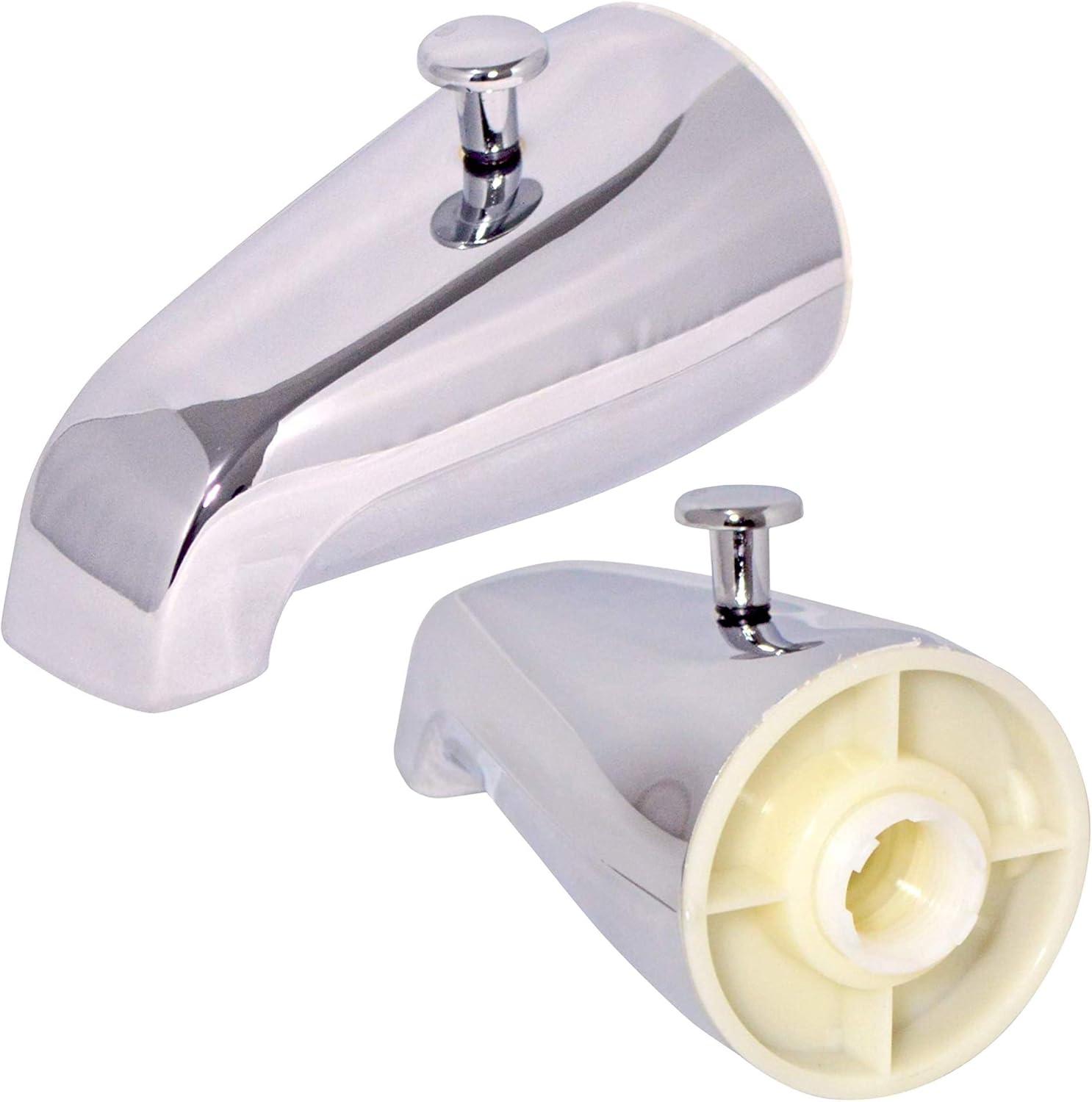 Tub Spout with Push And Pull Diverter