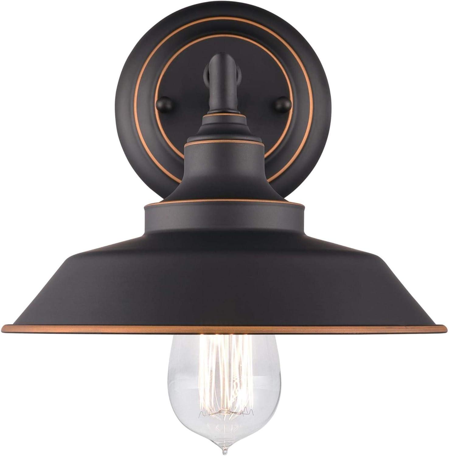 Oil Rubbed Bronze 8.7" Metal Wall Sconce