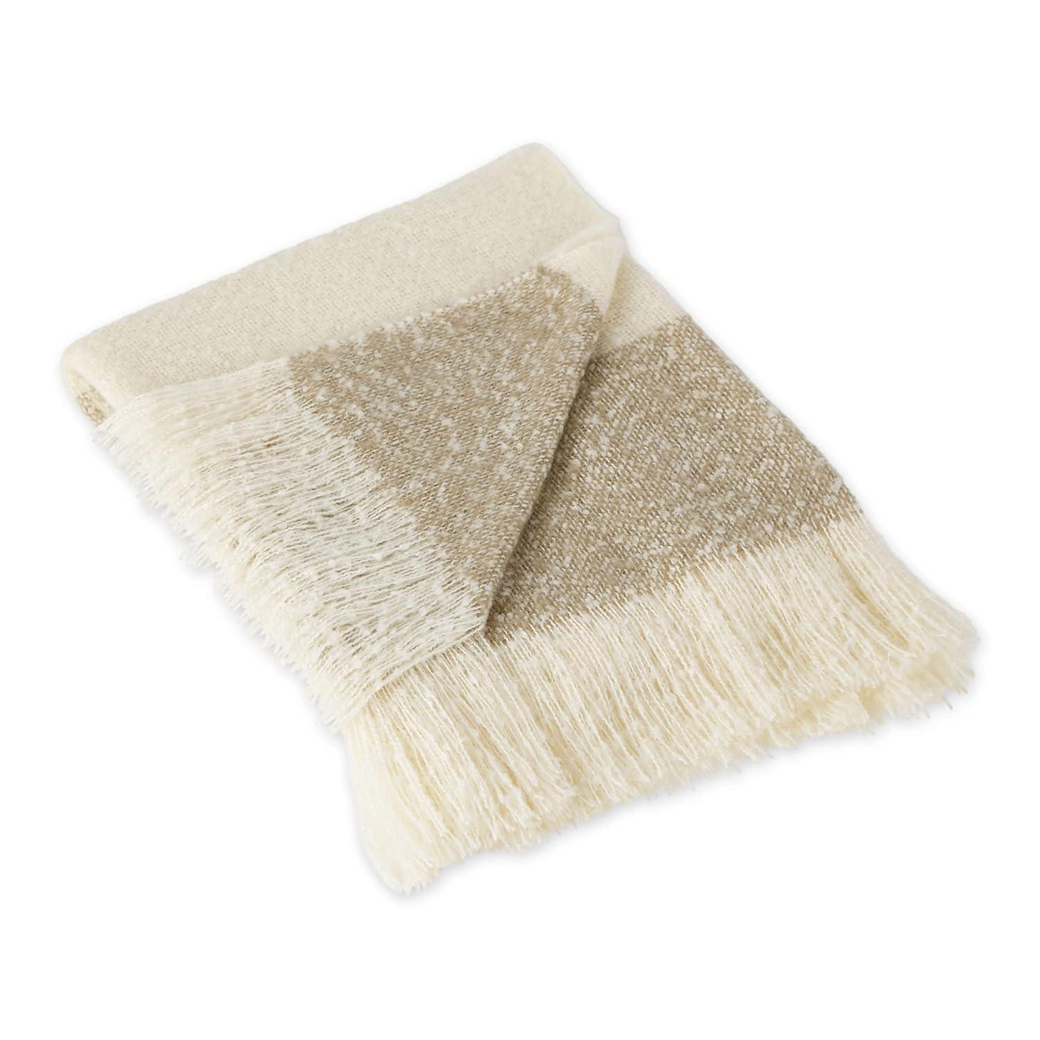 Design Imports Dll Hand Woven Throw Blanket