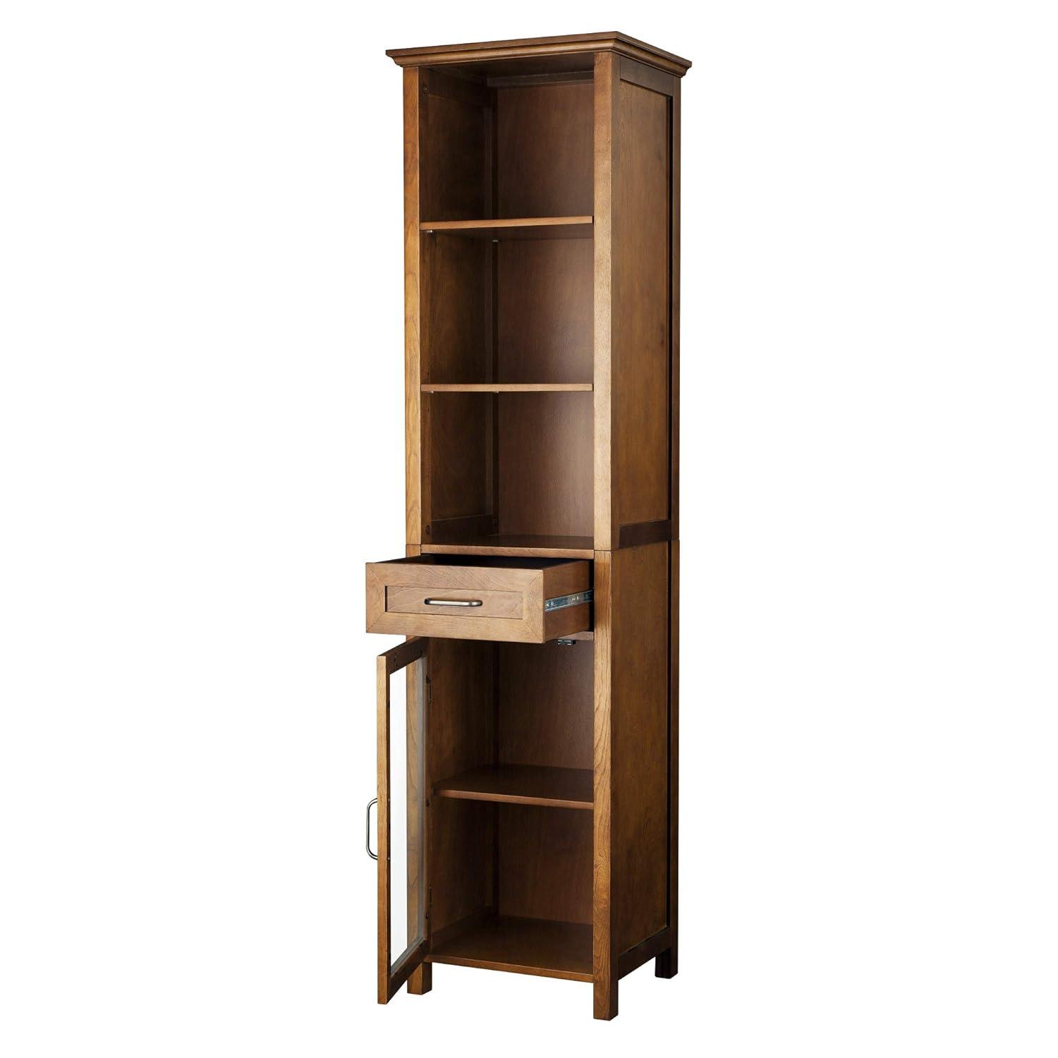 Teamson Home Mueble de Lino Muy Independiente con Almacenamiento Mixto