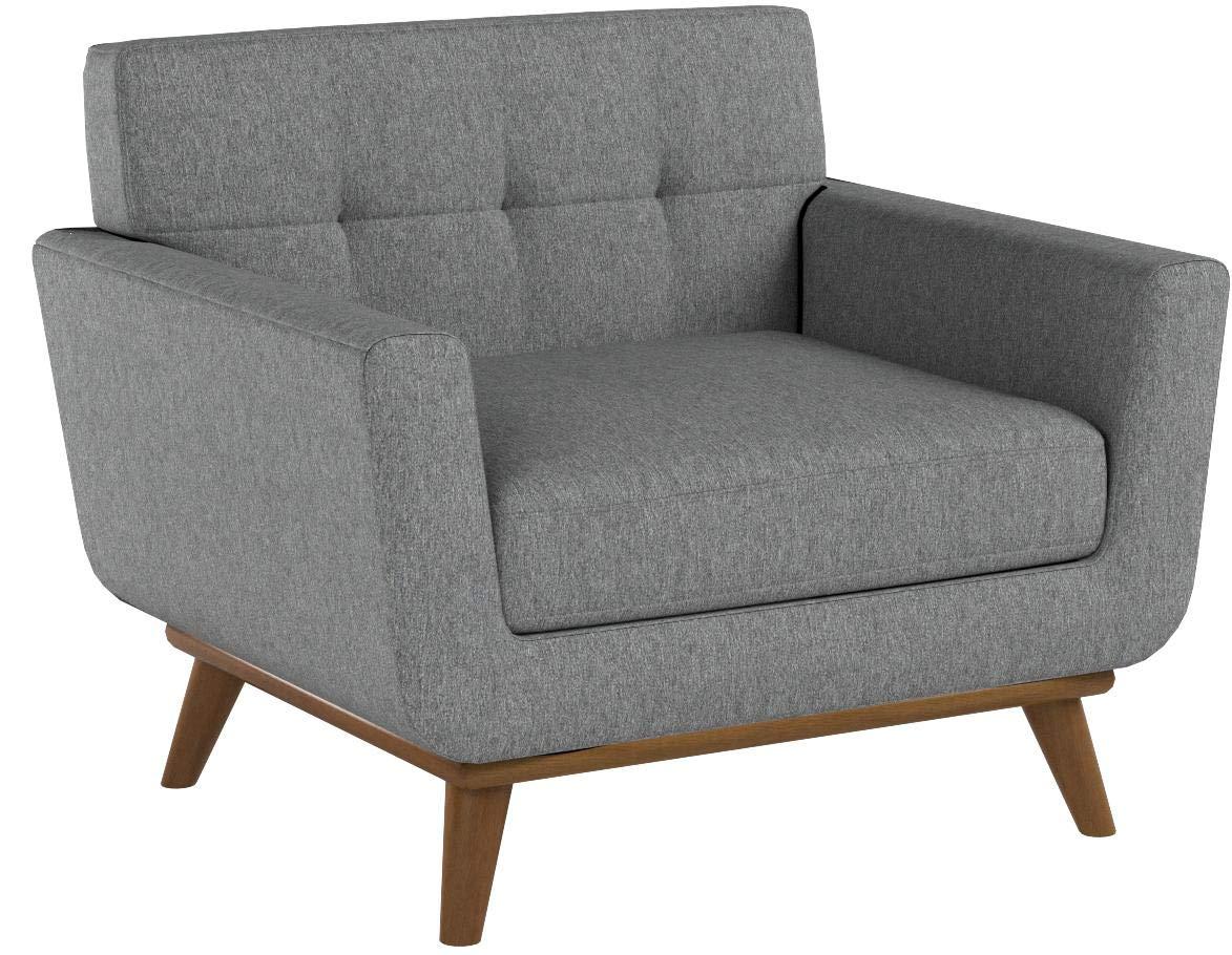 Modway Engage Fabric Armchair in Expectation Gray (Set of 2)