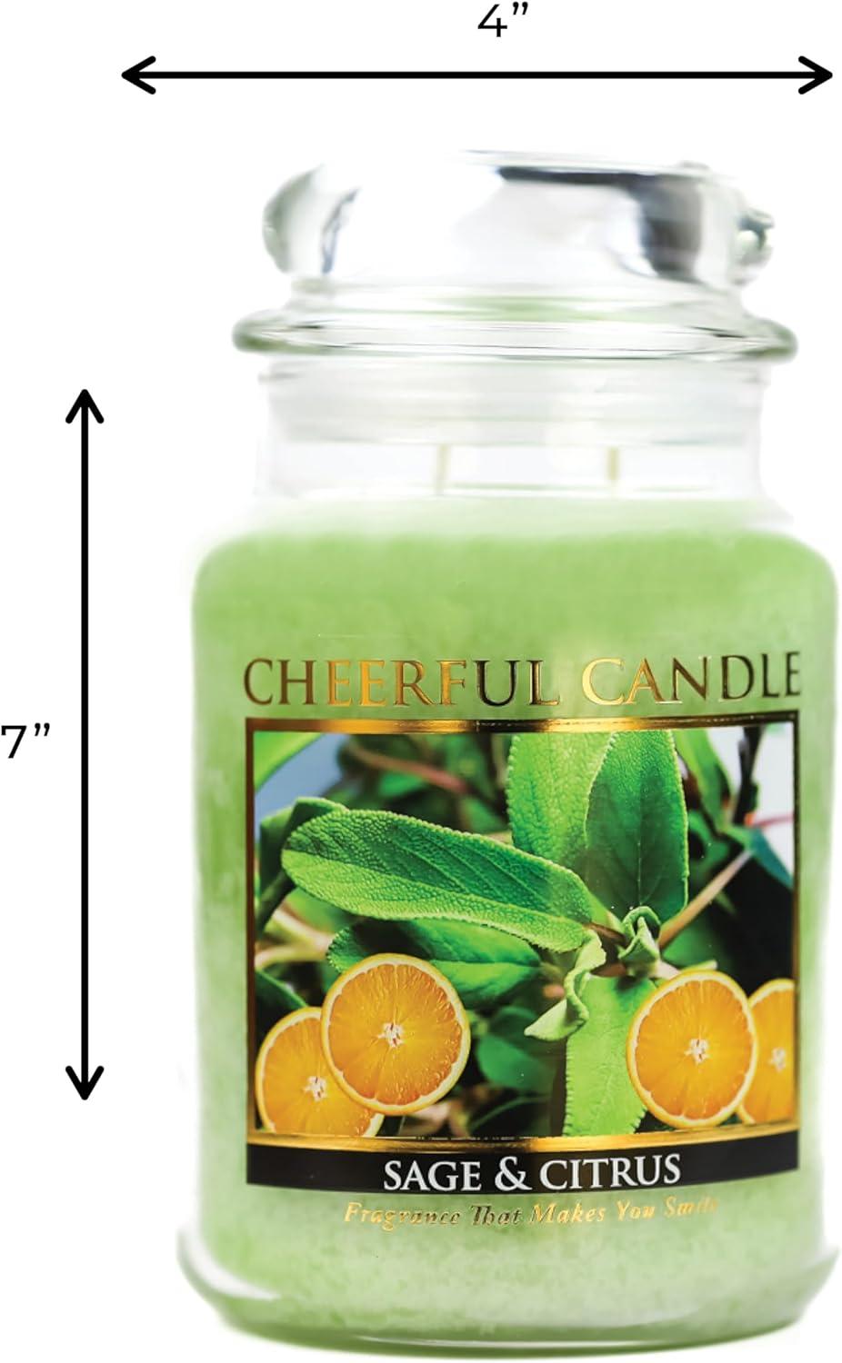 A Cheerful Candle LLC Fruity Scented Jar Candle
