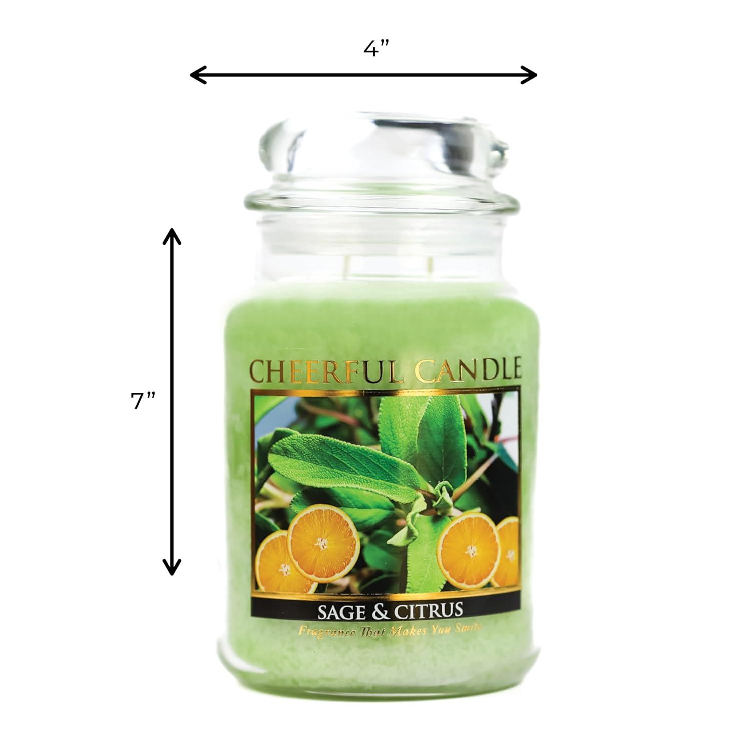 A Cheerful Candle LLC Fruity Scented Jar Candle