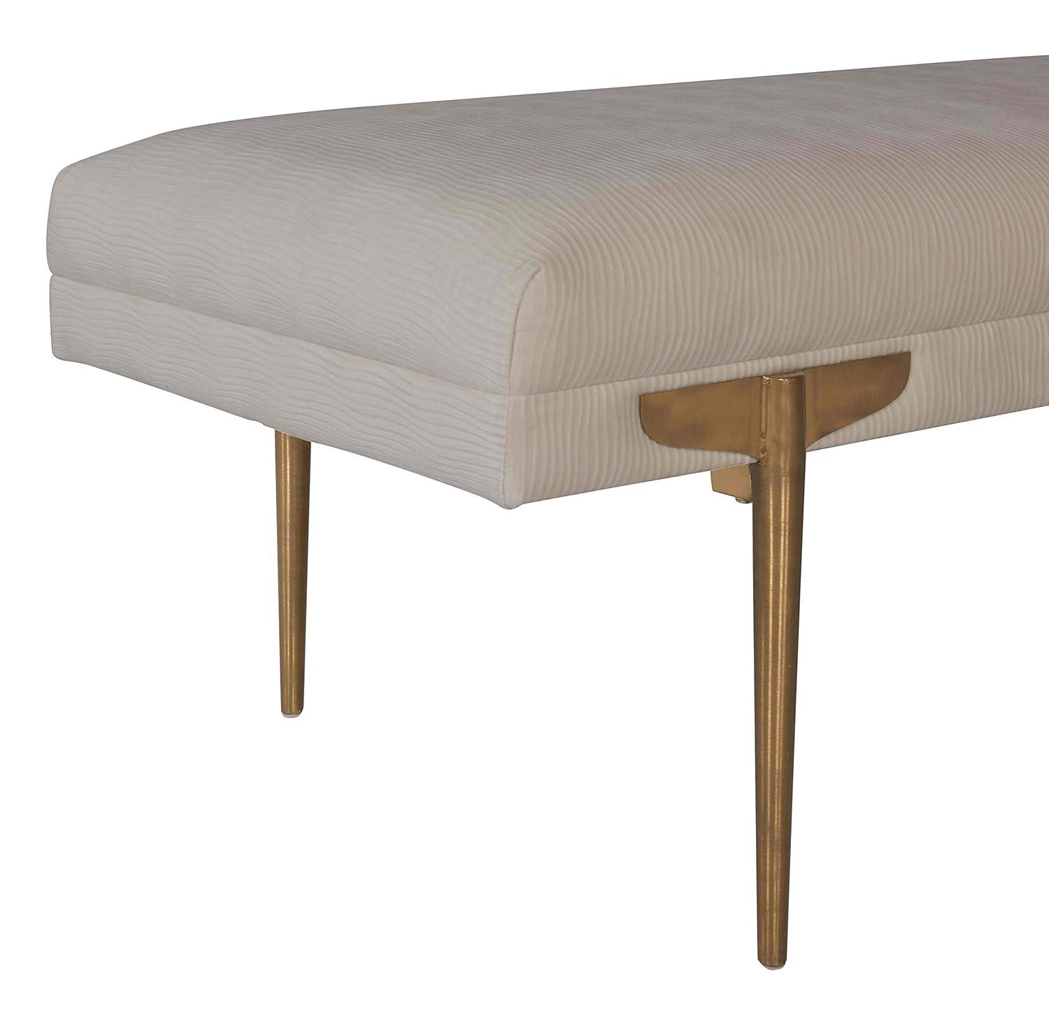 Amplitude 54" Velvet Bench