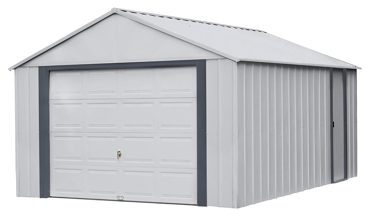 Arrow Murryhill 12 ft. W x 17 ft. D Metal Storage Shed