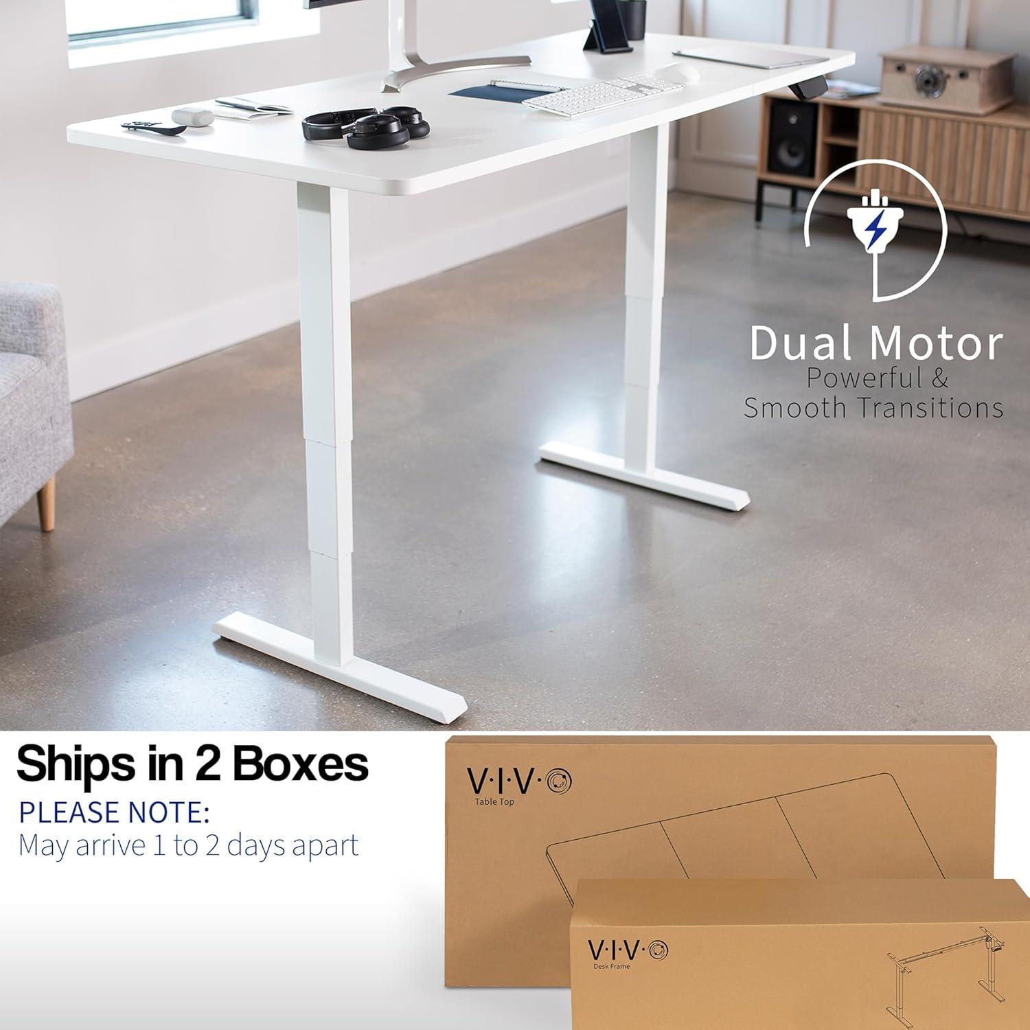 Electric 71" x 30" Stand Up Desk Workstation, 2B7B Series